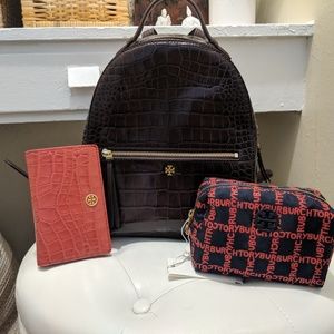 SOLD OUT IN STORE! Tory Burch Lot | Backpack set